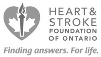 Heart & Stroke Foundation of Ontario logo