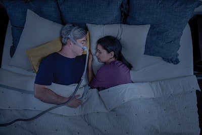 Man sleeping wearing the AirFit™ N30 mask