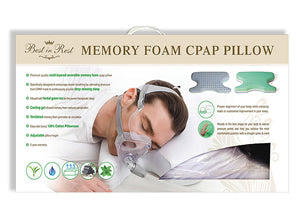 Memory foam CPAP pillow