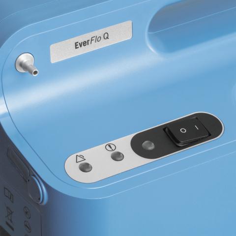 EverFlo close up of controls